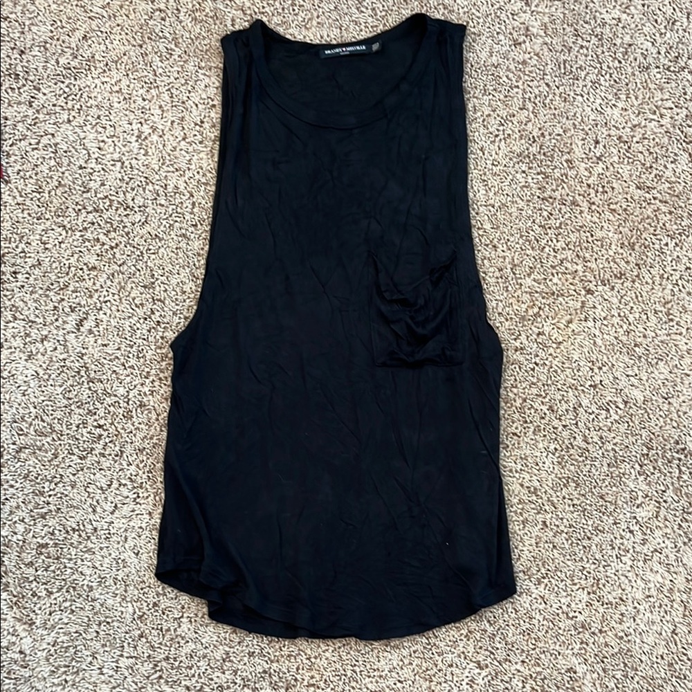 Black Sleeveless Top
